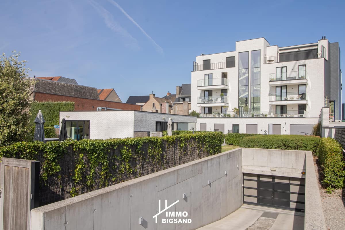 Nieuwbouwappartementen met een ondergrondse garage